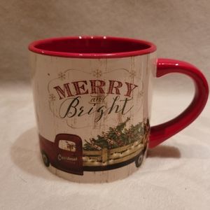 "Merry and Bright" Large Christmas Coffee Mug by Park Designs, Decorative